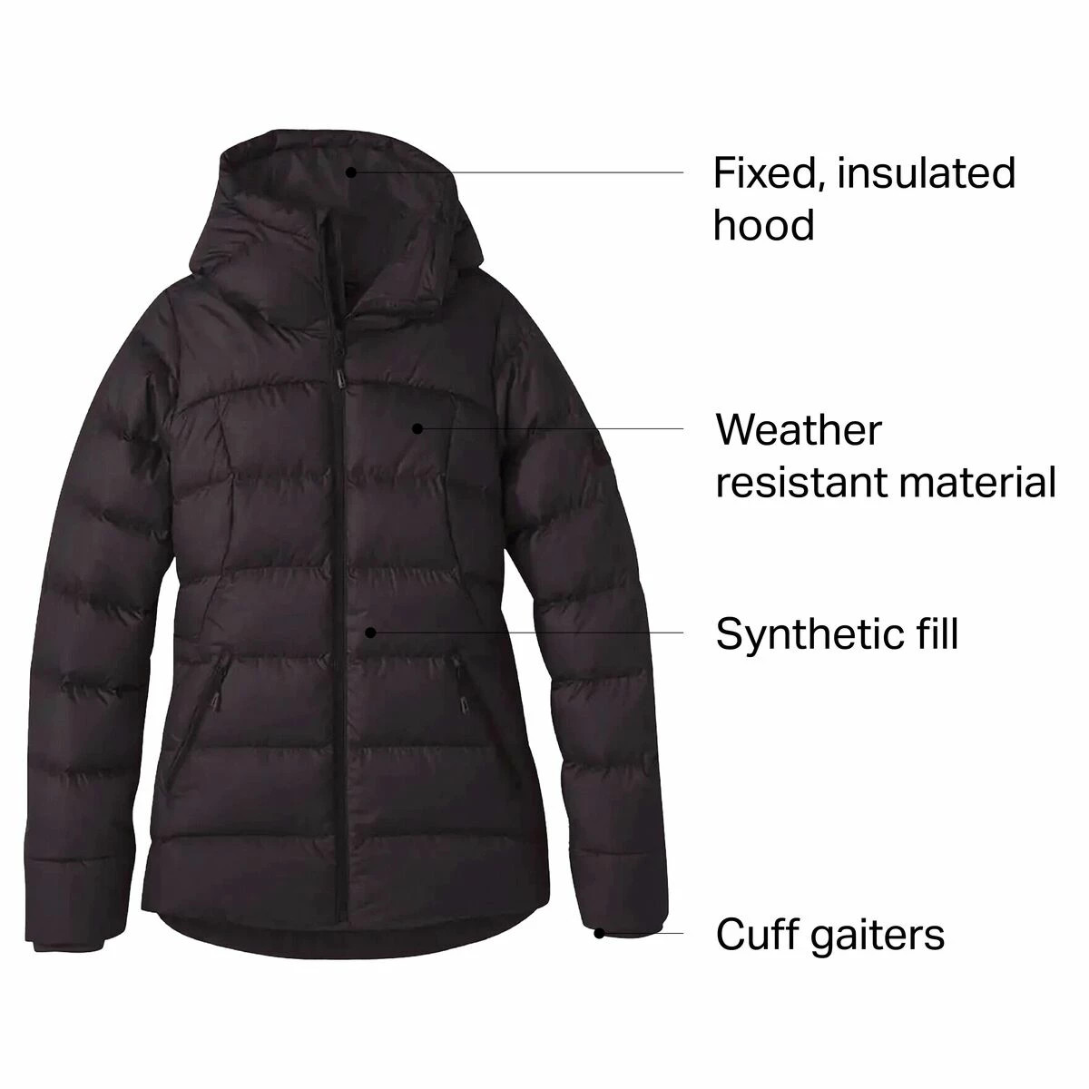Outdoor Research Coldfront Down Hooded Jacket Women's 4 Outdoor Research Coldfront Down Hooded Jacket Women's - Image 2