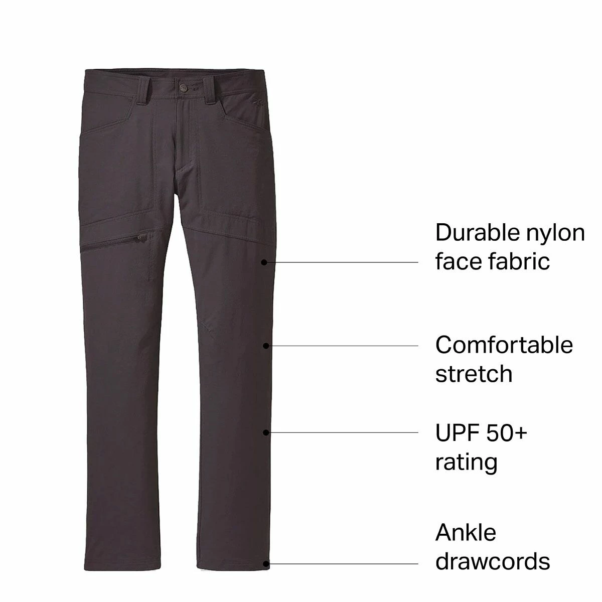 Outdoor Research Voodoo Softshell Pant Men's 7 Outdoor Research Voodoo Softshell Pant Men's - Image 5