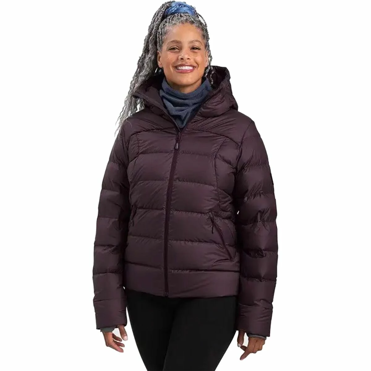 Outdoor Research Coldfront Down Hooded Jacket Women's 5 Outdoor Research Coldfront Down Hooded Jacket Women's - Image 3