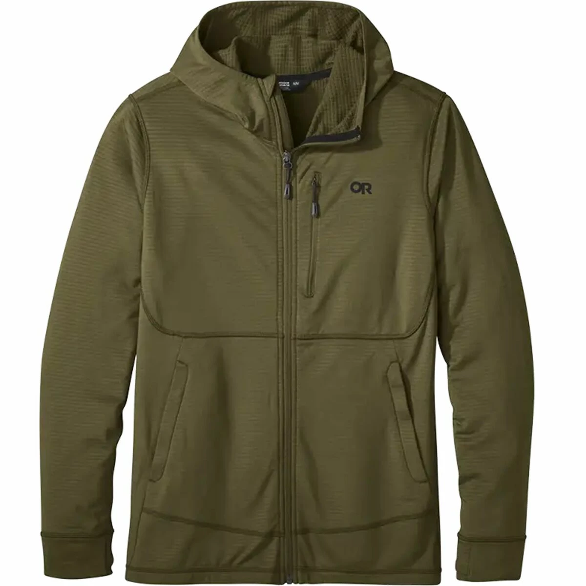Outdoor Research Vigor Full Zip Hooded Jacket Men's 5 Outdoor Research Vigor Full Zip Hooded Jacket Men's - Image 3