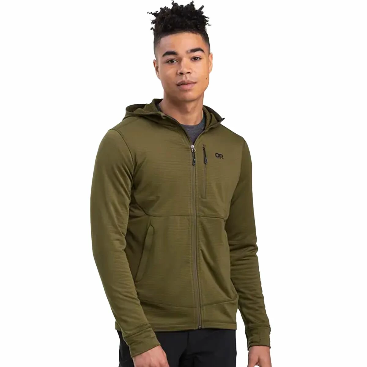 Outdoor Research Vigor Full Zip Hooded Jacket Men's 4 Outdoor Research Vigor Full Zip Hooded Jacket Men's - Image 2