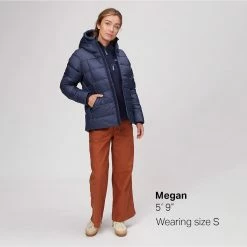 Outdoor Research Coldfront Down Hooded Jacket Women's 26 Outdoor Research Coldfront Down Hooded Jacket Women's -Outdoor Research Shop NAVBLU D12