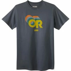 Outdoor Research Anniversary T Shirt Men's -Outdoor Research Shop NAVBLU D3 3