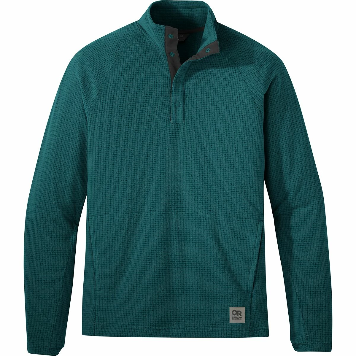 Outdoor Research Trail Mix Snap Pullover Fleece Men's 4 Outdoor Research Trail Mix Snap Pullover Fleece Men's - Image 2